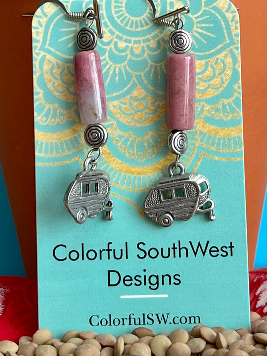 Travel Trailer Earrings