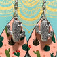 Cactus earrings hypoallergenic 