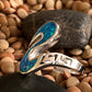 Sterling Ring Lab Opal 903
