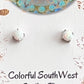 Classic lab Opal studs