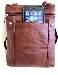 Generous back pocket for phone.