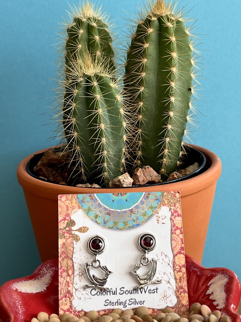 Roadrunner earrings