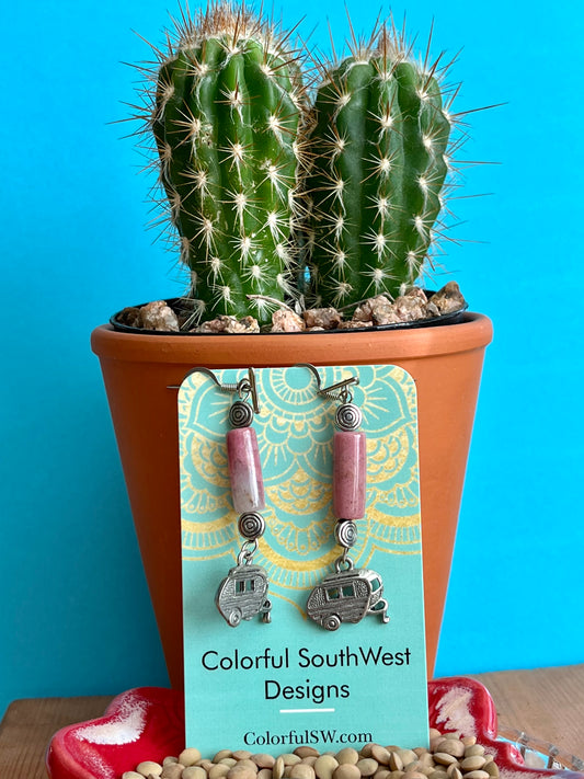 Travel Trailer Earrings