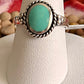 Sterling Ring  Turquoise Round 906