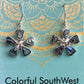 Paua or Abalone shell earrings