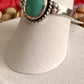Sterling Ring Turquoise Oval 911
