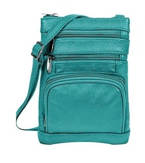 Teal crossbody purse